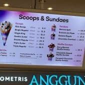 Baskin-Robbins @ Mid Valley Megamall menu page 1