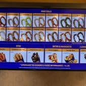 Auntie Anne's @ Mid Valley Megamall menu page 1