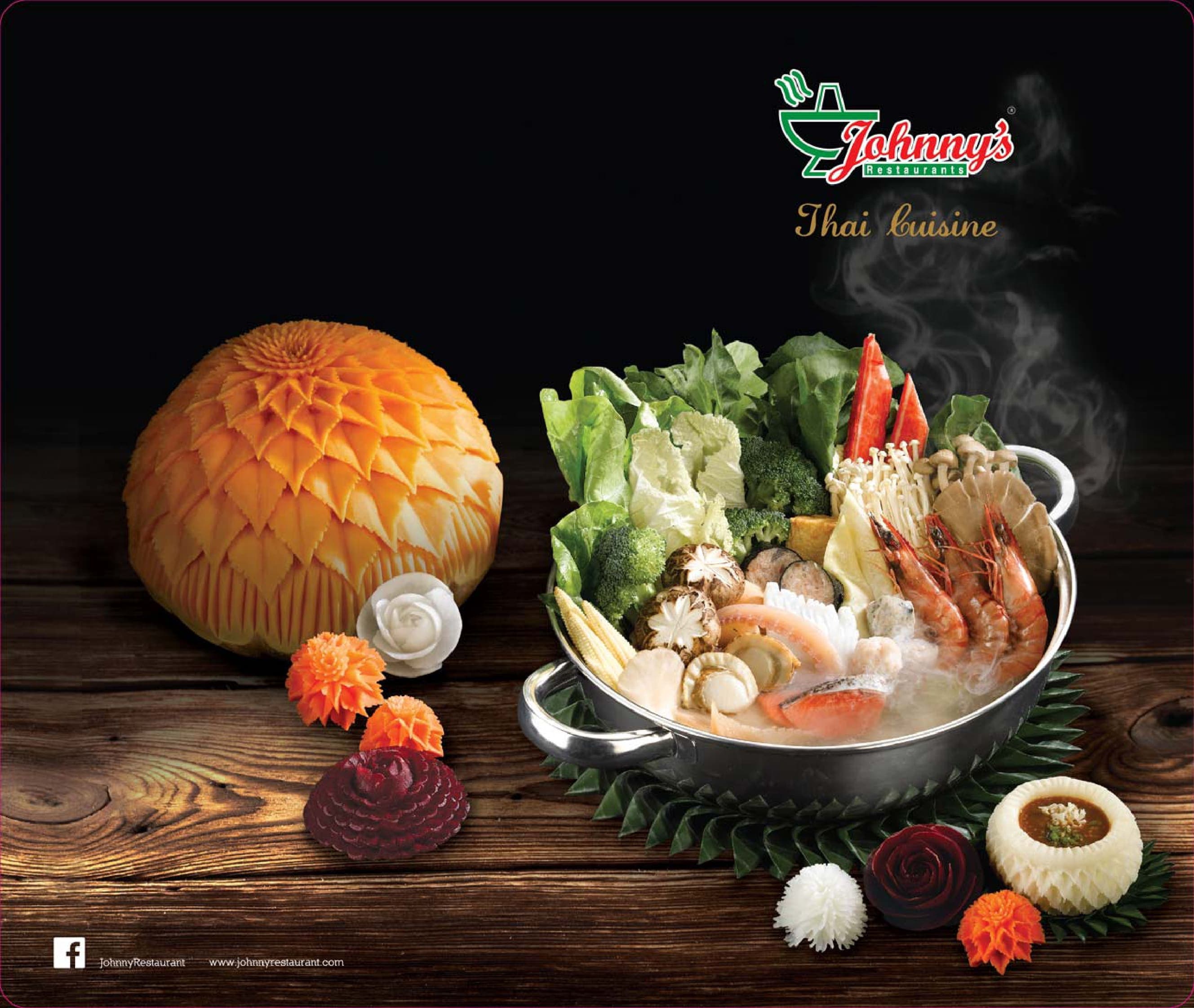 Johnny's Sunway Carnival Mall menu page 1