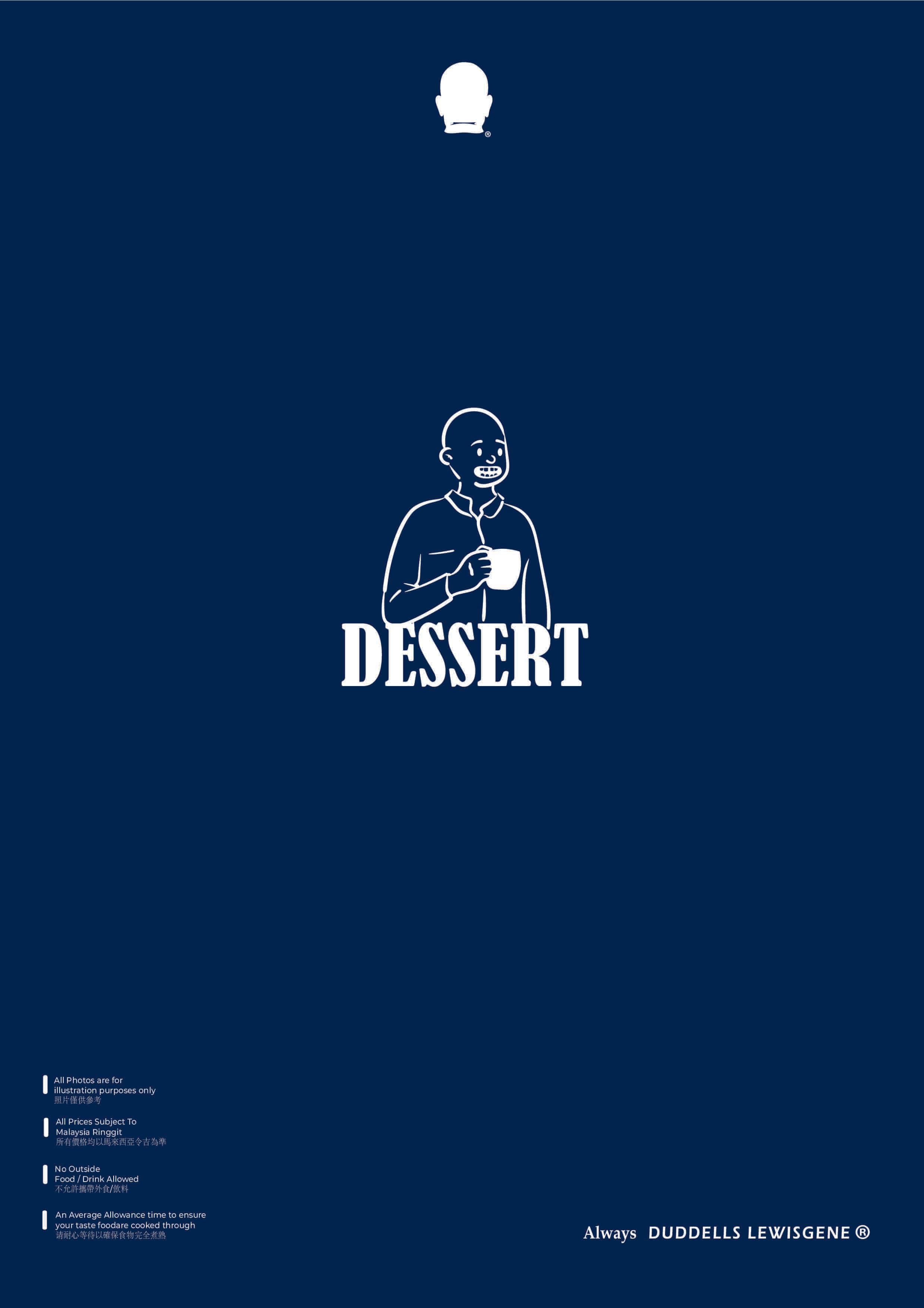 Duddells LewisGene Coffee Roastery menu page 1