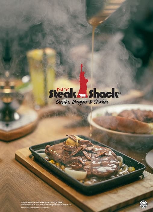 NY Steak Shack @ Setapak Central menu page 1