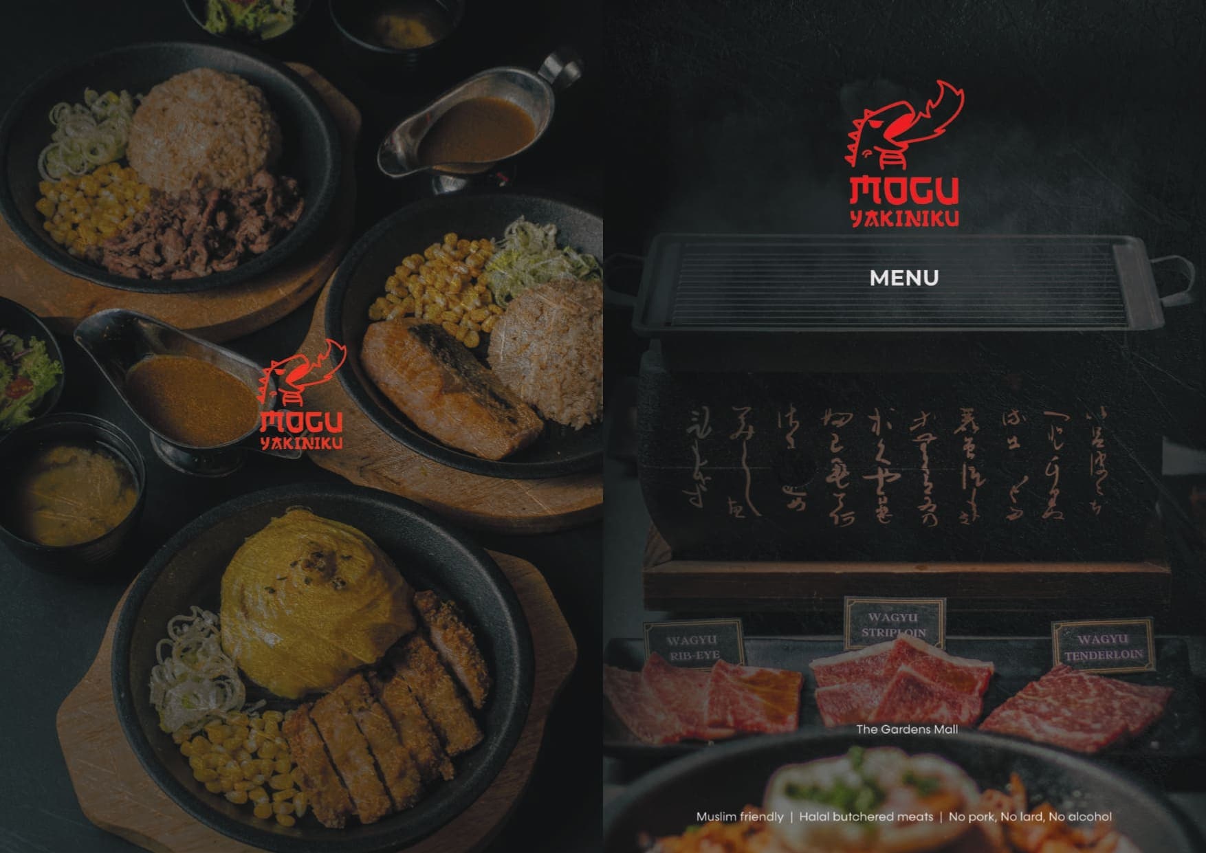 Mogu Yakiniku (The Gardens Mall) menu page 1