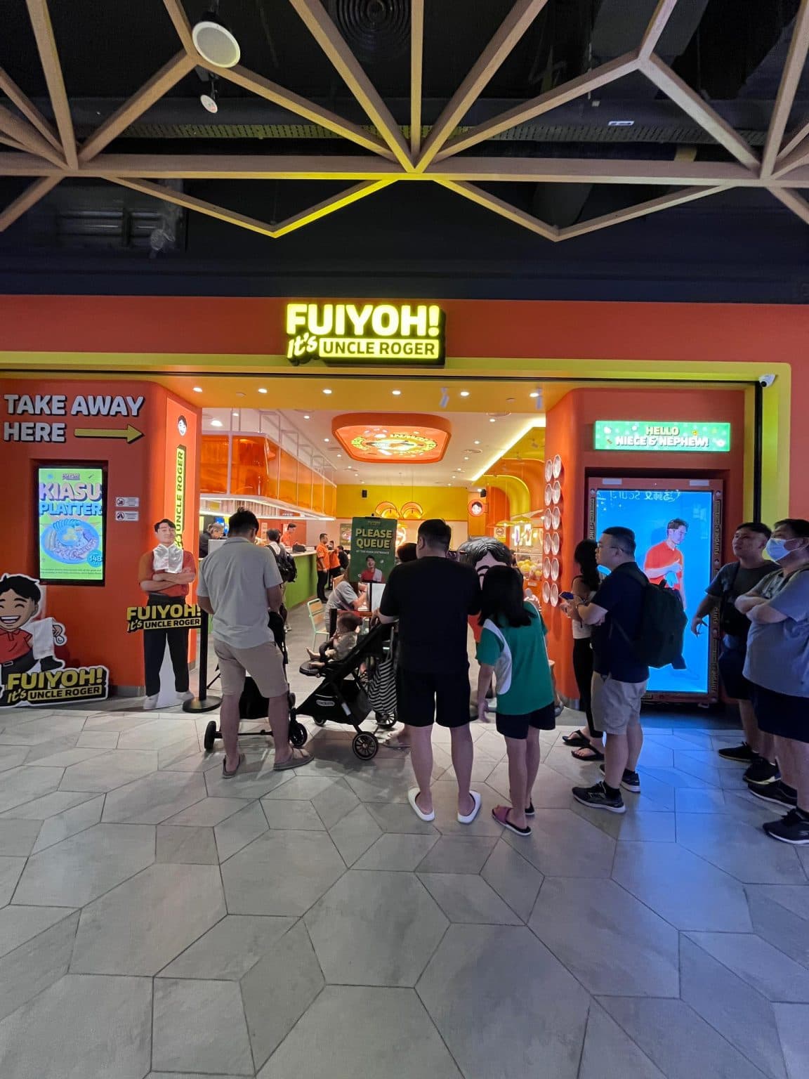 FUIYOH! It’s UNCLE ROGER @ The Mall, Mid Valley Southkey restaurant